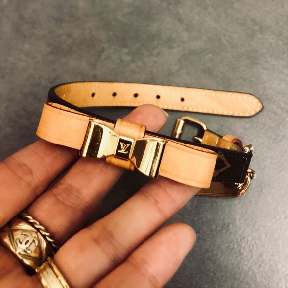 Louis Vuitton Jewelry - Louis Vuitton Baxter dog collar XS bracelet